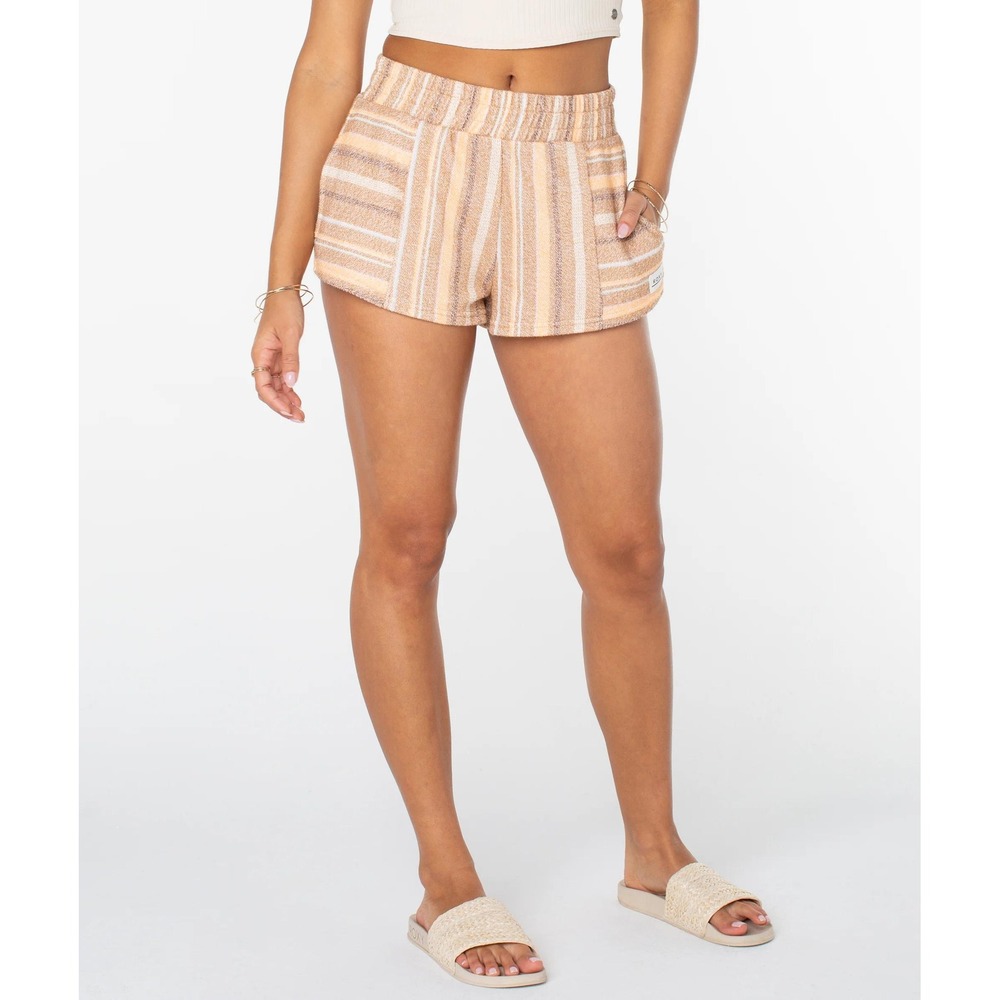 Roxy Striped‎ French Terry Shorts - See sizes below
